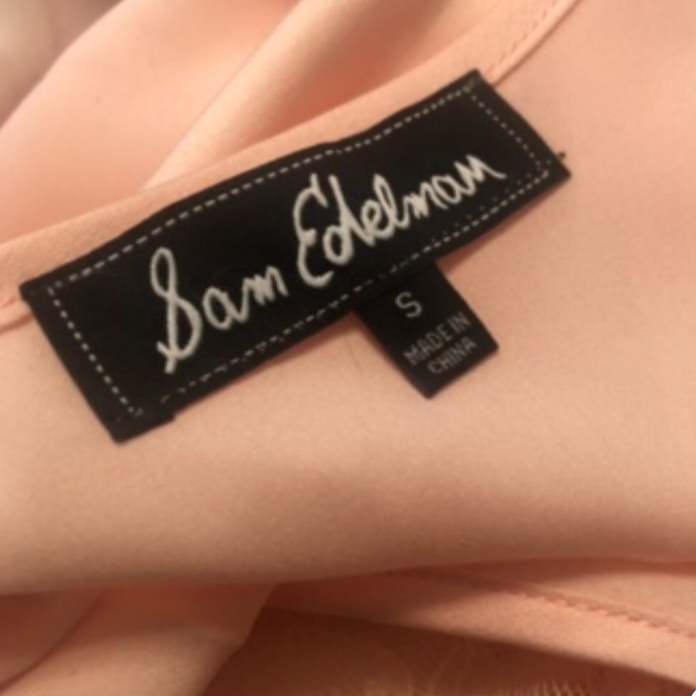 Sam Edelman Pink Lace Satin Camisole Small - Picture 5 of 8